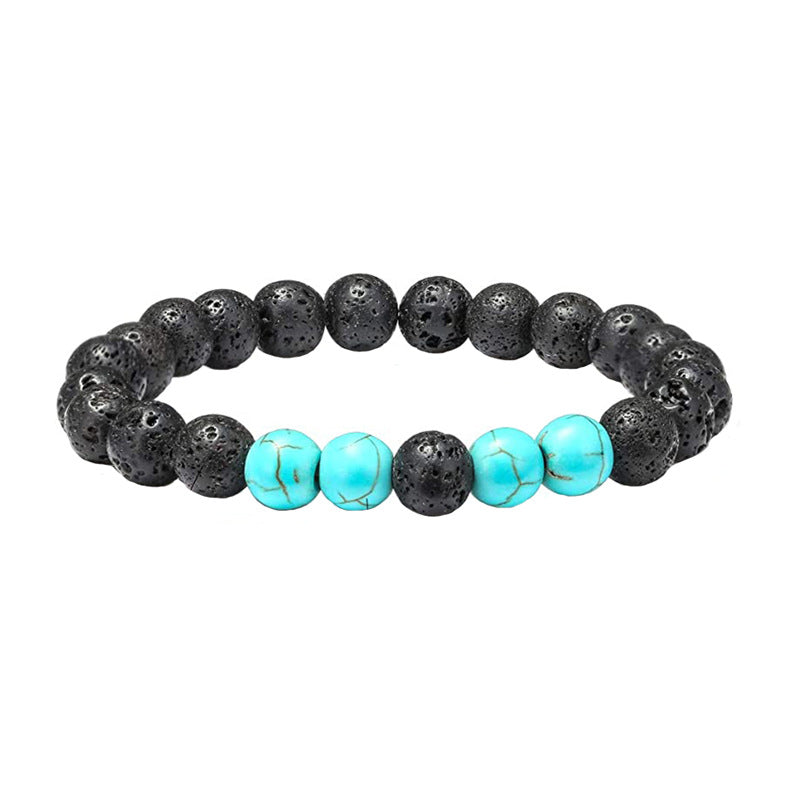 Pulsera de lava turquesa al por mayor